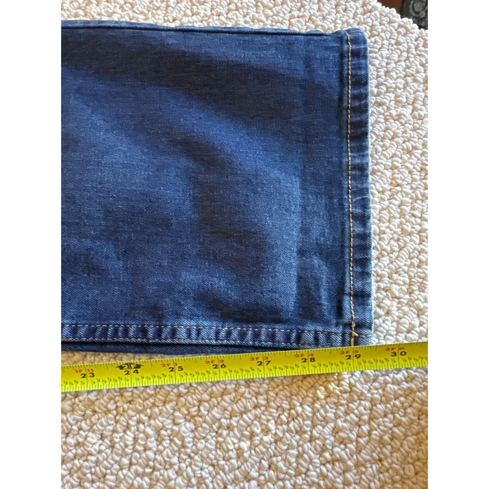 Member's Mark Straight Fit Premium Stretch Denim Jeans Blue 38x30 Mens New Pants